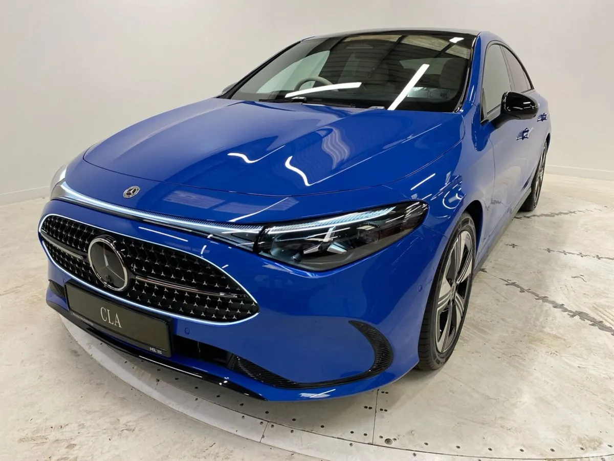 Mercedes-Benz CLA Saloon, Petrol Hybrid, 2026, Blue