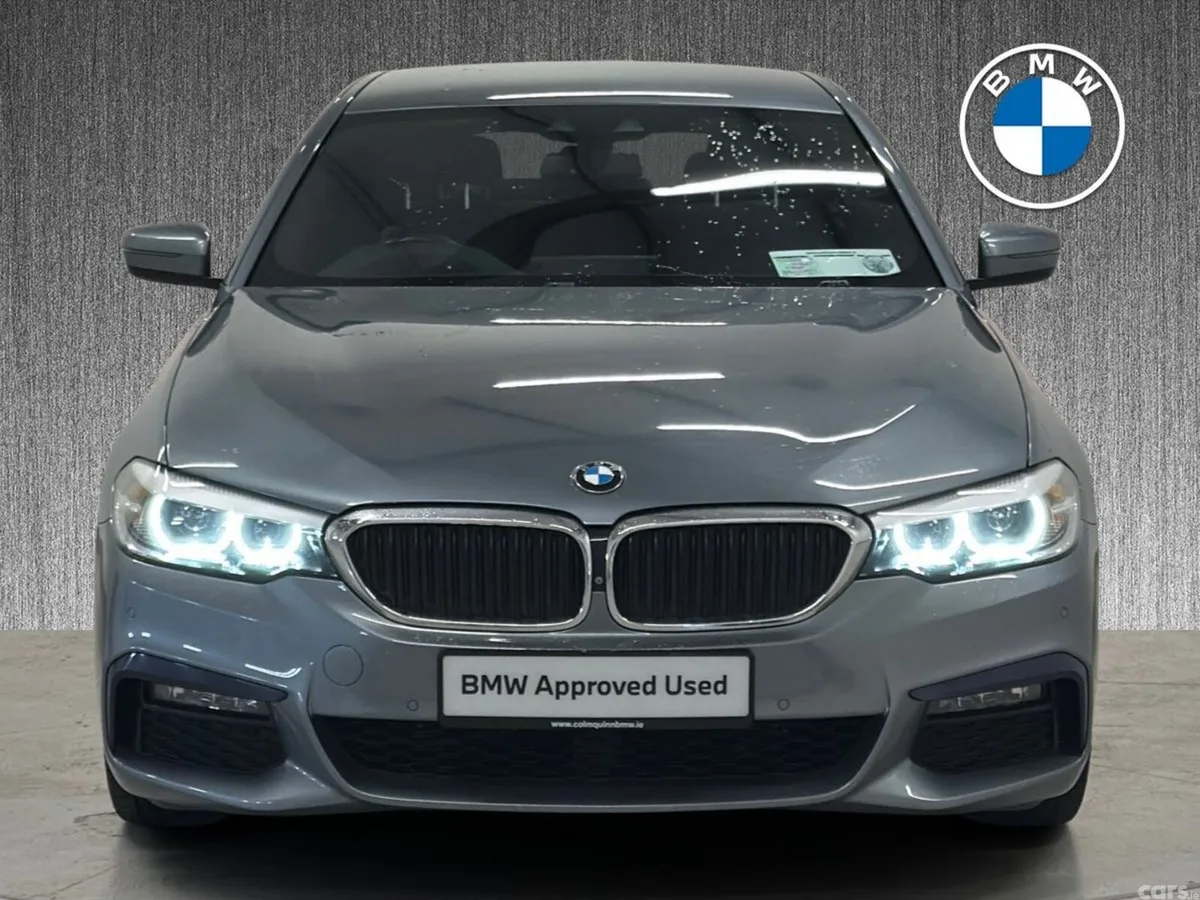 BMW 5-Series Saloon, Petrol Plug-in Hybrid, 2019, Grey