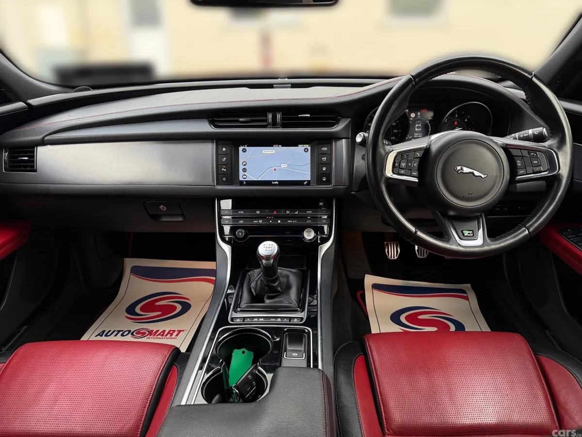 Jaguar XF Saloon, Diesel, 2018, Red