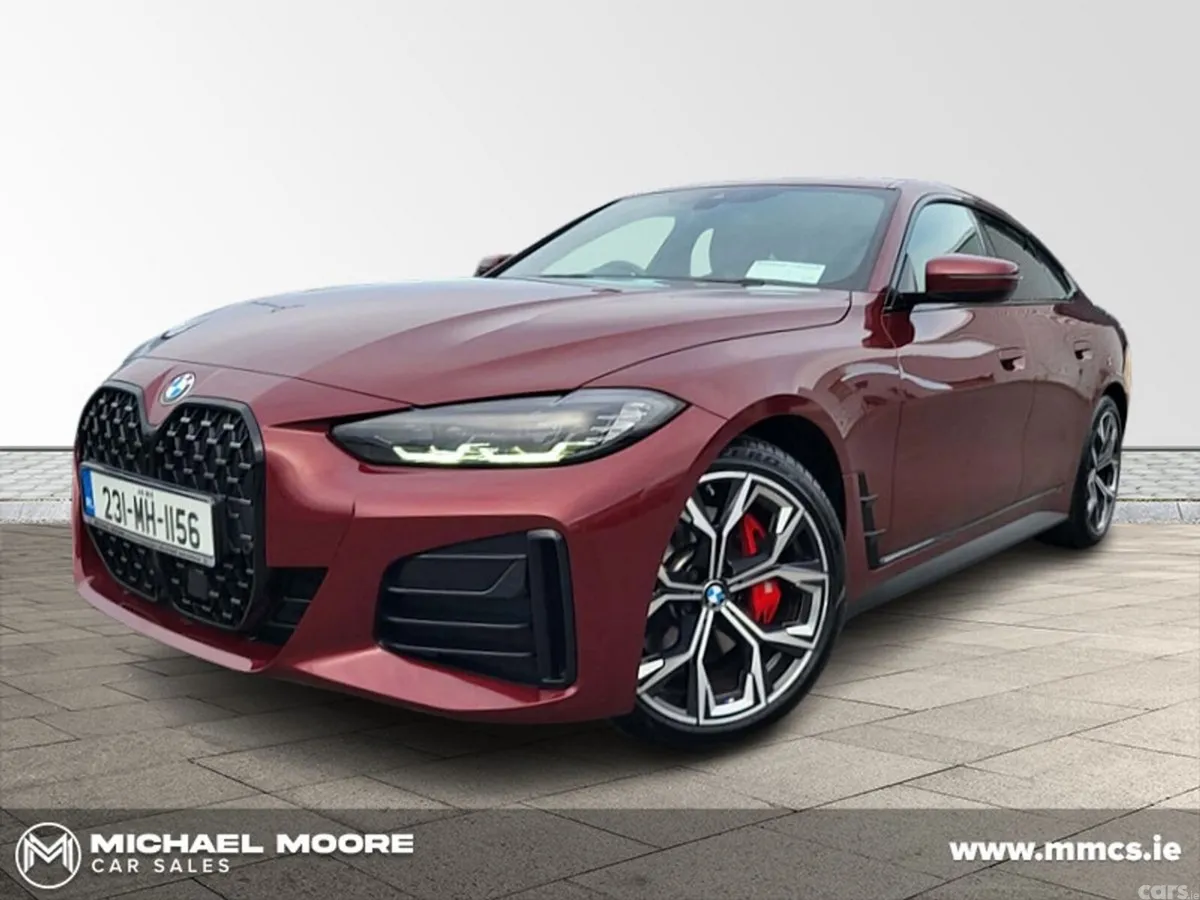 BMW 4-Series Saloon, Diesel, 2023, Red