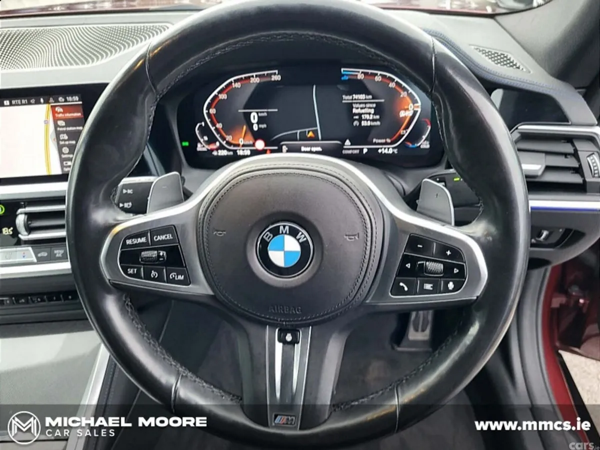 BMW 4-Series Saloon, Diesel, 2023, Red