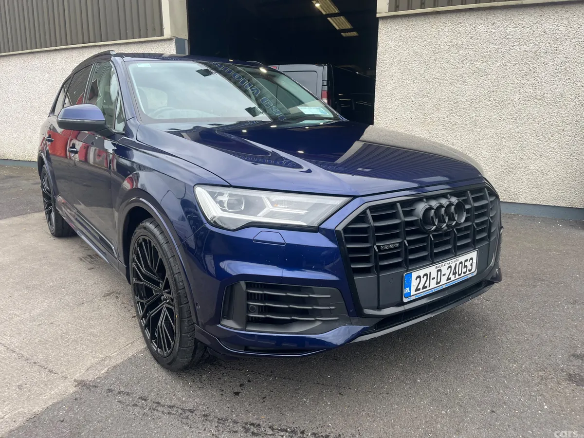 Audi Q7 SUV, Petrol Plug-in Hybrid, 2022, Blue