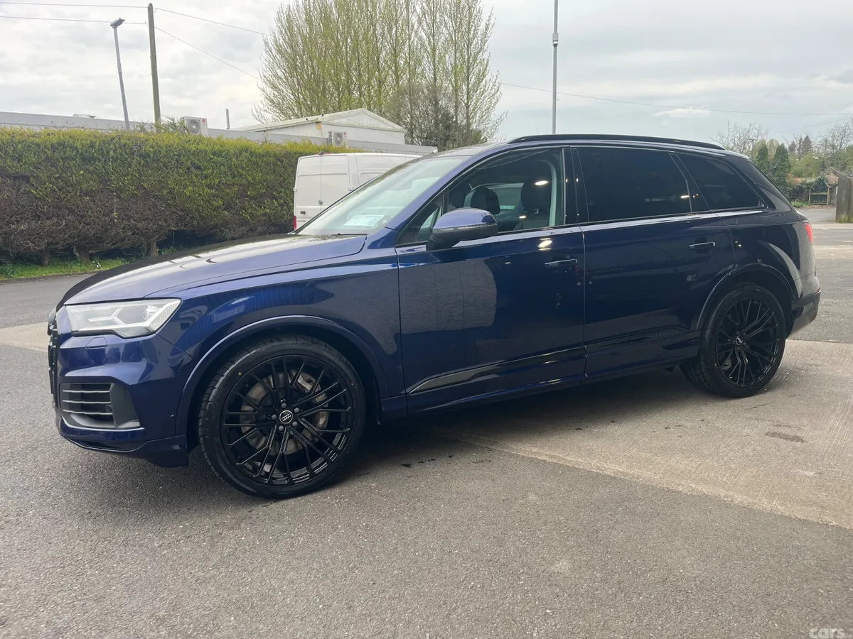 Audi Q7 SUV, Petrol Plug-in Hybrid, 2022, Blue