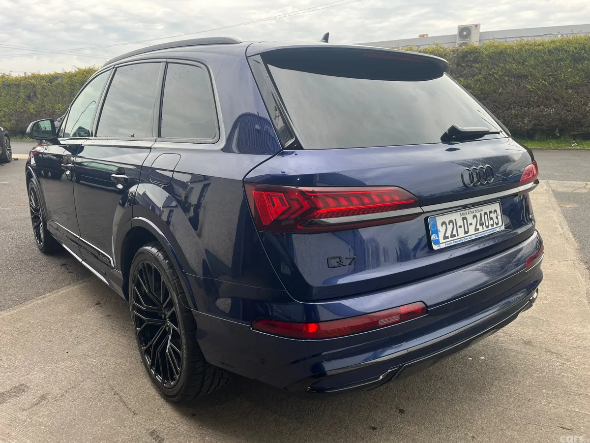 Audi Q7 SUV, Petrol Plug-in Hybrid, 2022, Blue