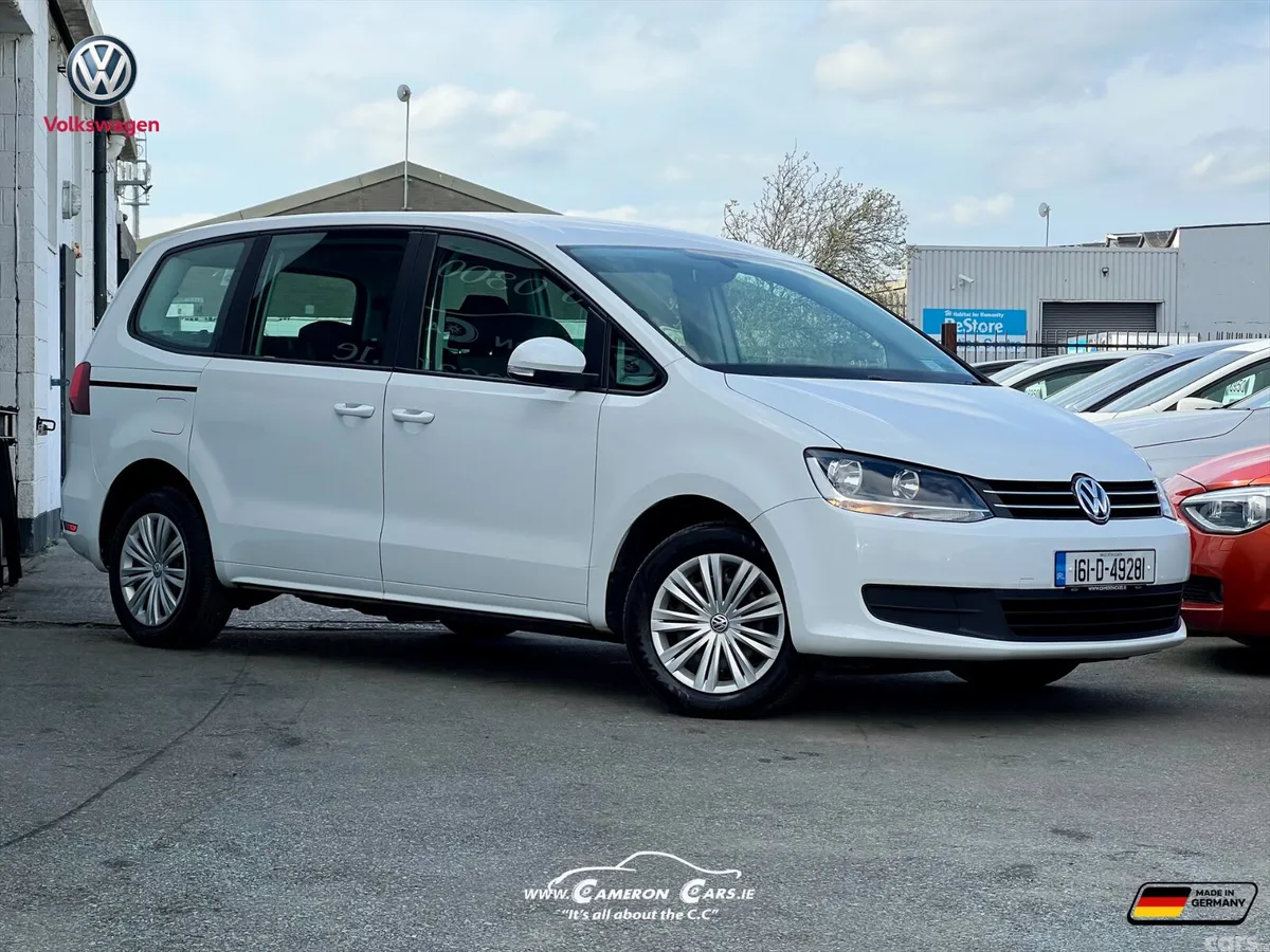 Volkswagen Sharan MPV, Diesel, 2016, White