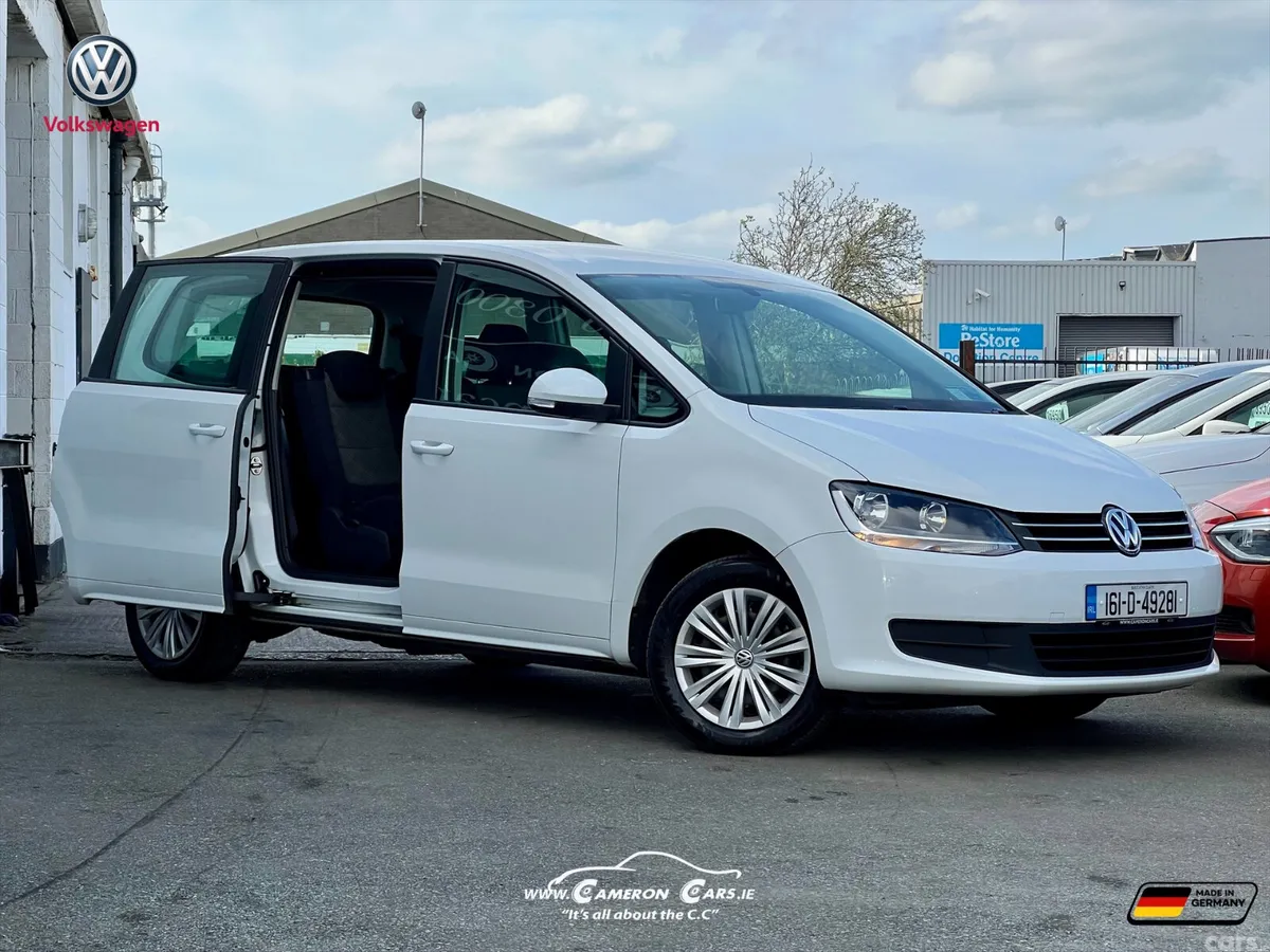 Volkswagen Sharan MPV, Diesel, 2016, White