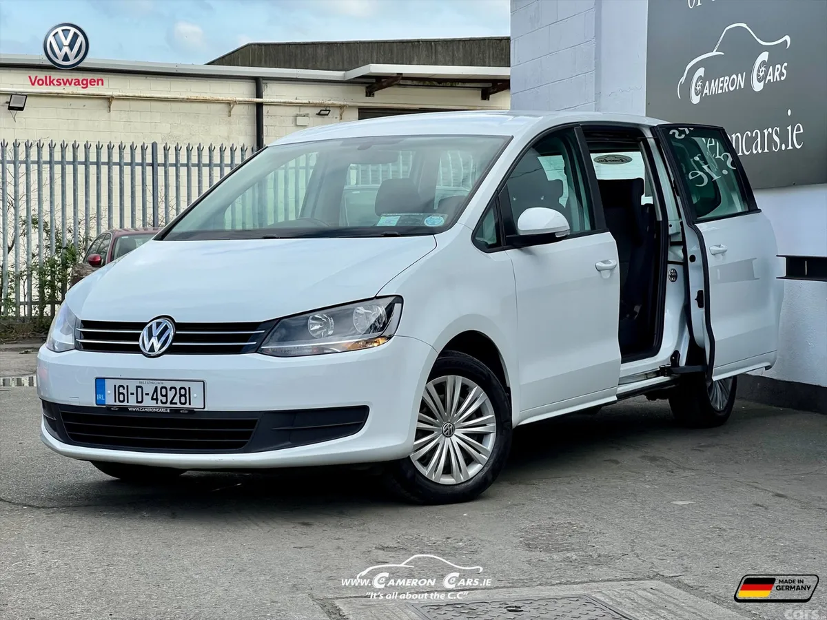Volkswagen Sharan MPV, Diesel, 2016, White