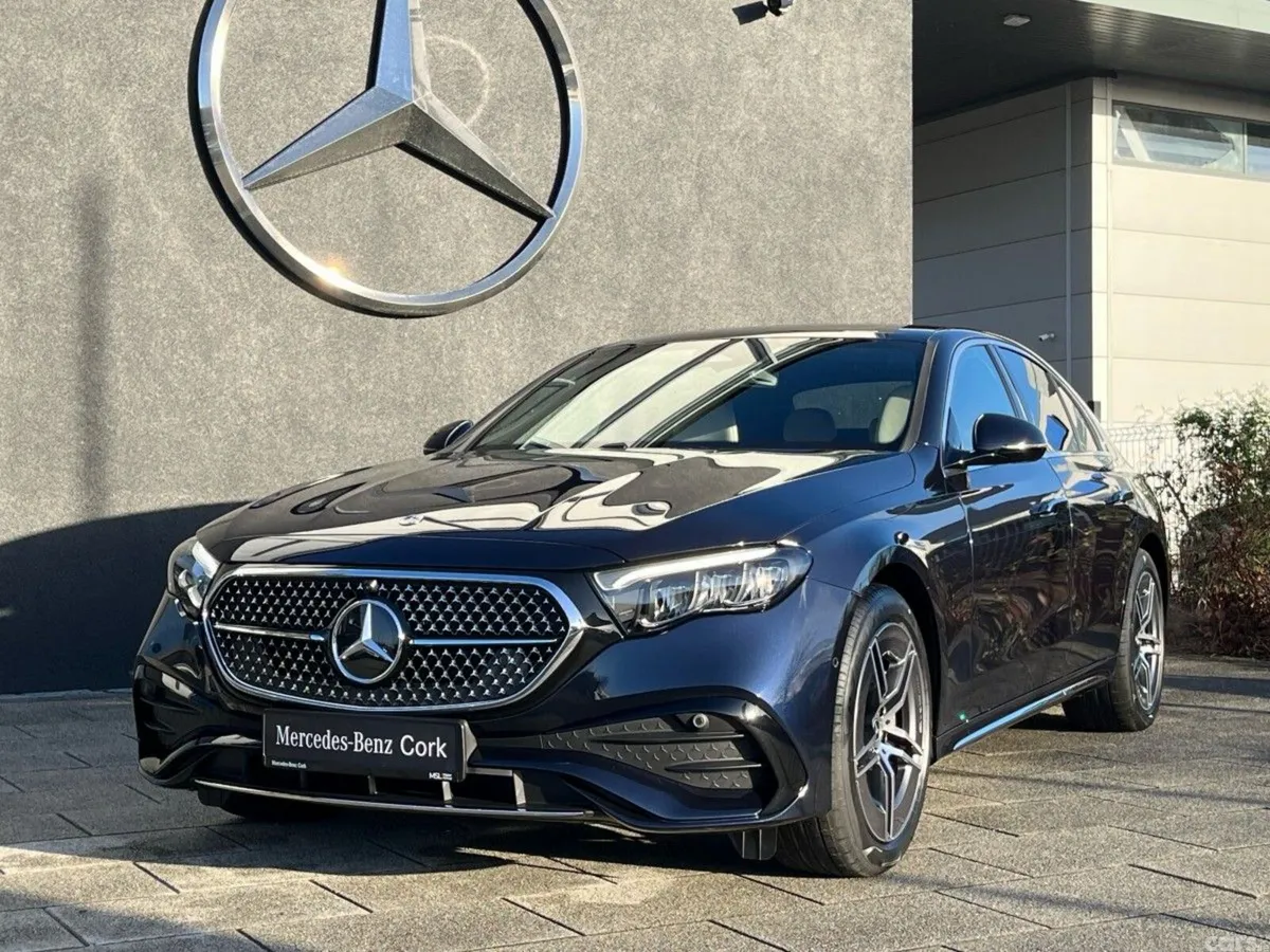 Mercedes-Benz E-Class Saloon, Diesel Plug-in Hybrid, 2026, Black