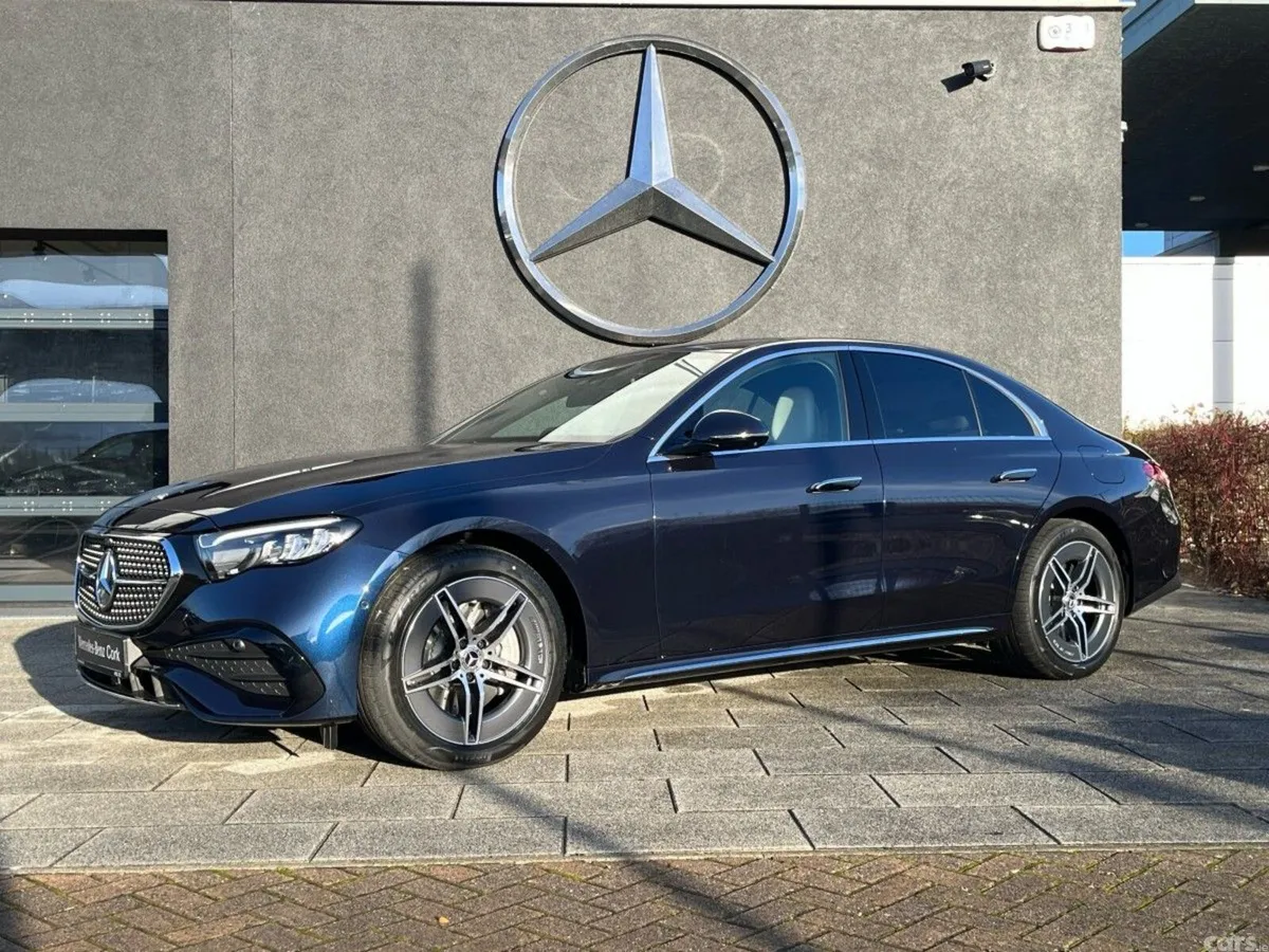 Mercedes-Benz E-Class Saloon, Diesel Plug-in Hybrid, 2026, Black