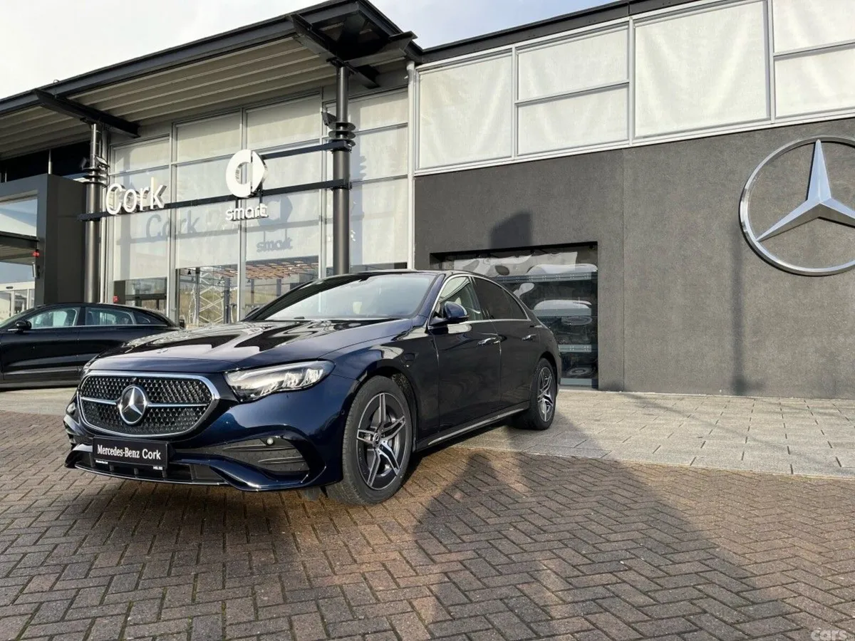 Mercedes-Benz E-Class Saloon, Petrol Hybrid, 2026, Blue
