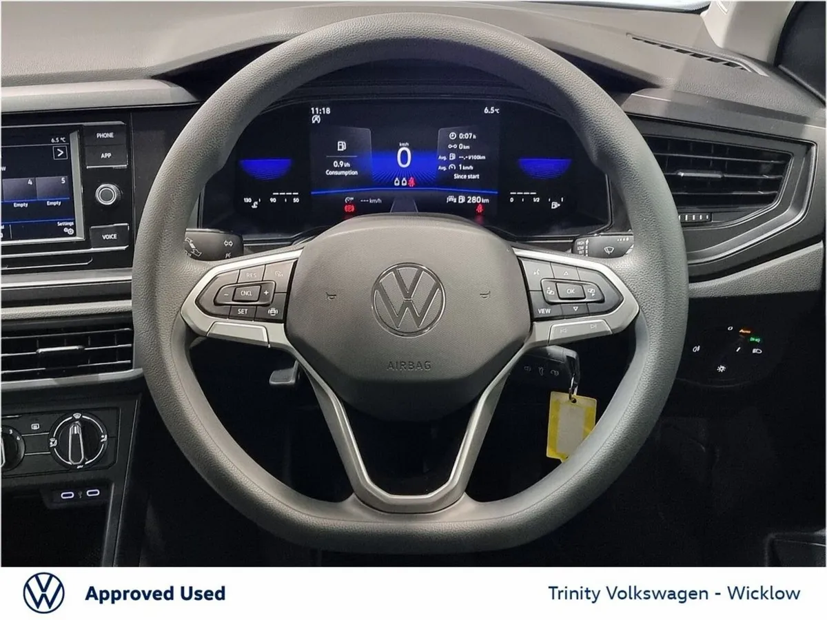 Volkswagen Polo Hatchback, Petrol, 2022, White