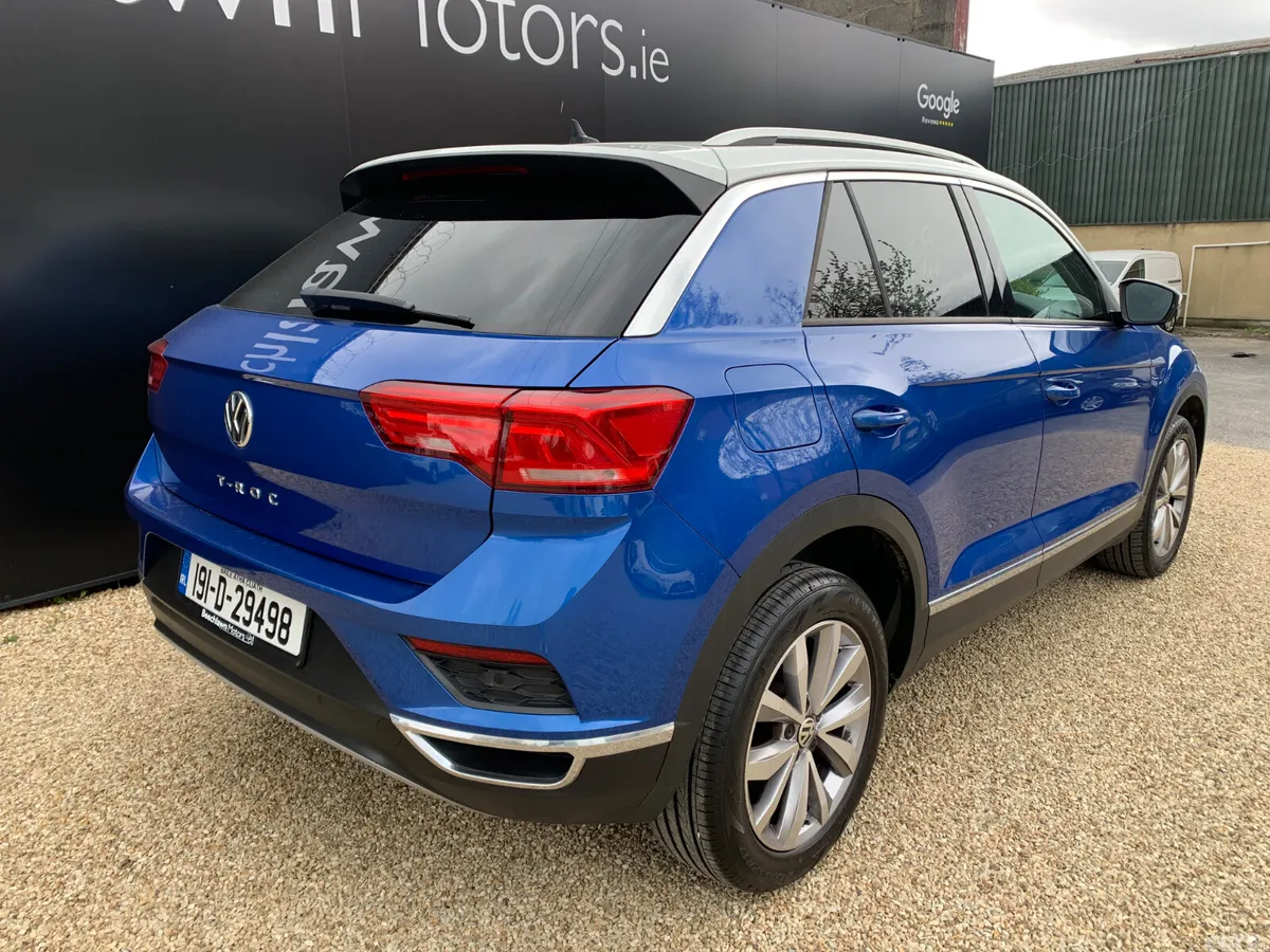 Volkswagen T-Roc SUV, Petrol, 2019, Blue