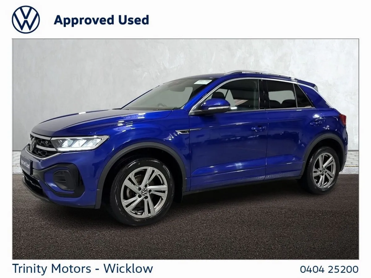 Volkswagen T-Roc SUV, Petrol, 2023, Blue