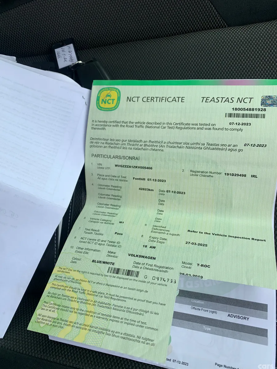 Volkswagen T-Roc SUV, Petrol, 2019, Blue