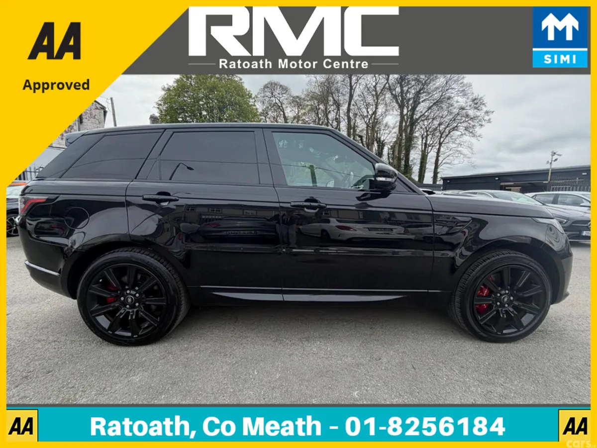 Land Rover Range Rover Sport SUV, Petrol Plug-in Hybrid, 2022, Black