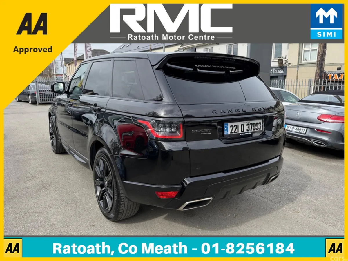 Land Rover Range Rover Sport SUV, Petrol Plug-in Hybrid, 2022, Black