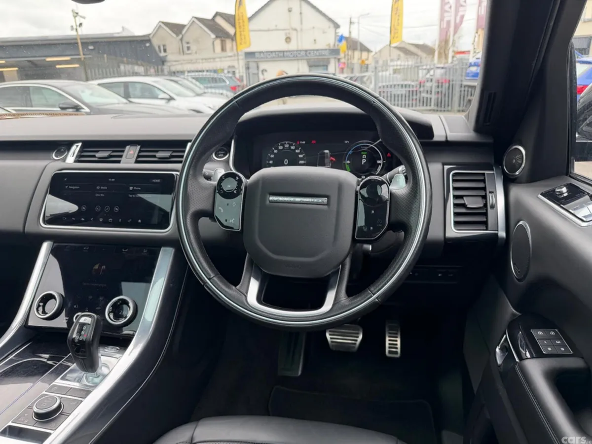 Land Rover Range Rover Sport SUV, Petrol Plug-in Hybrid, 2022, Black