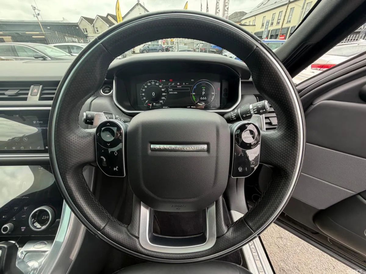 Land Rover Range Rover Sport SUV, Petrol Plug-in Hybrid, 2022, Black