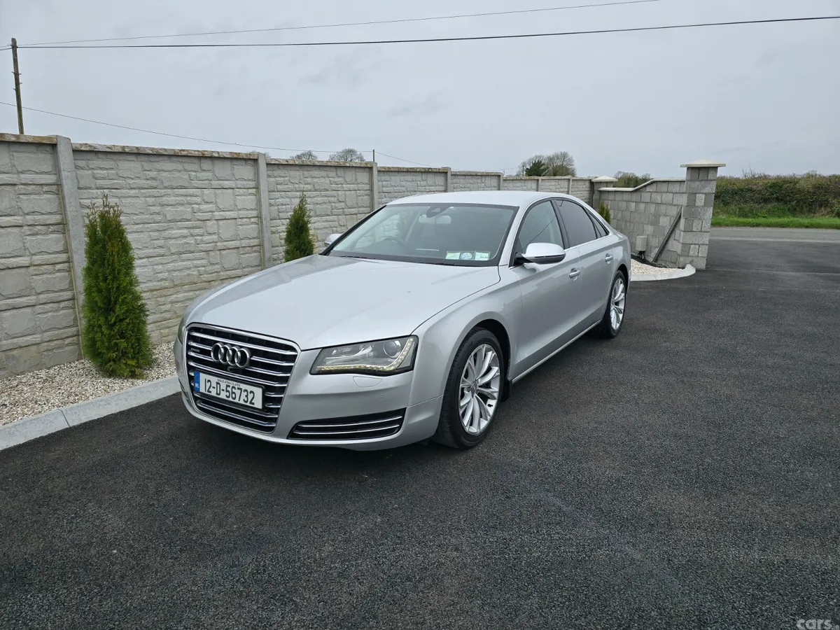 Audi A8 Saloon, Diesel, 2012, Silver