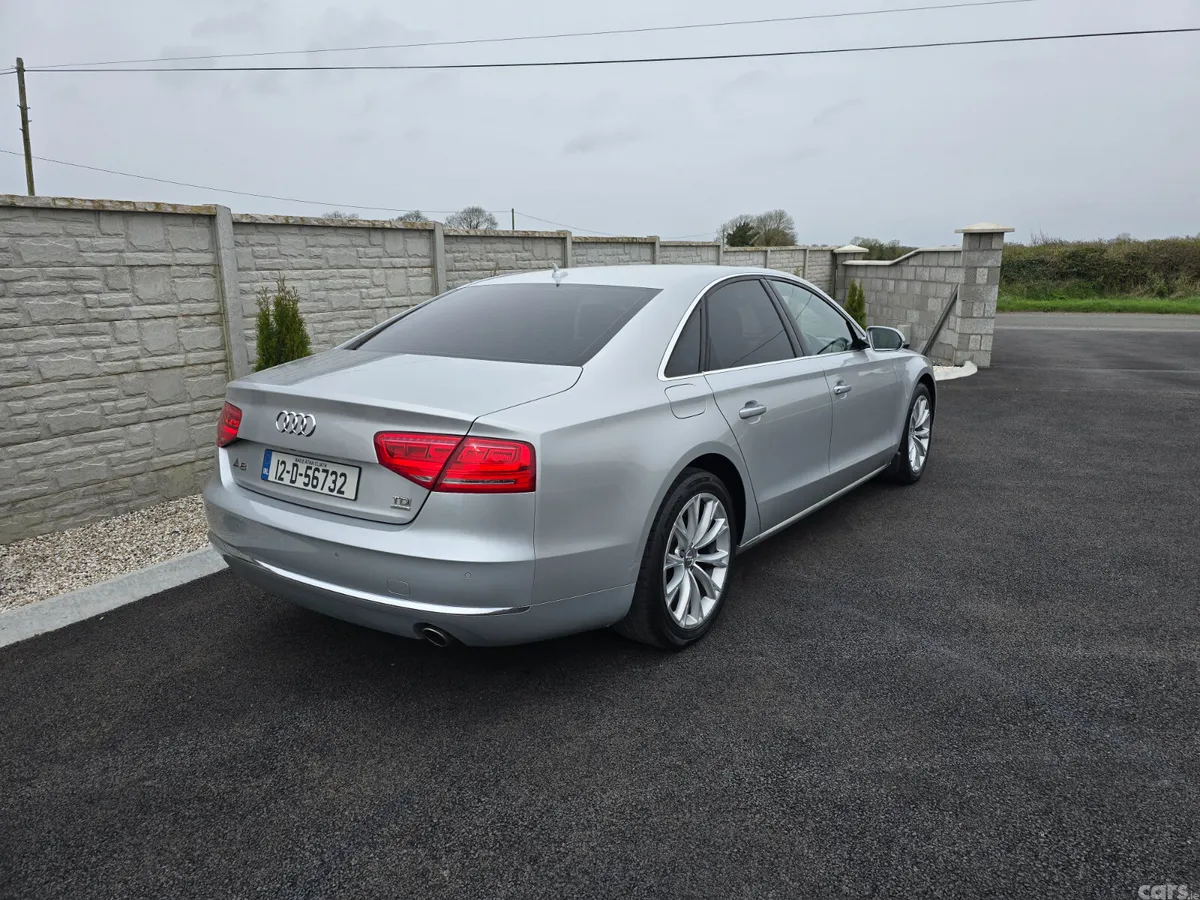 Audi A8 Saloon, Diesel, 2012, Silver