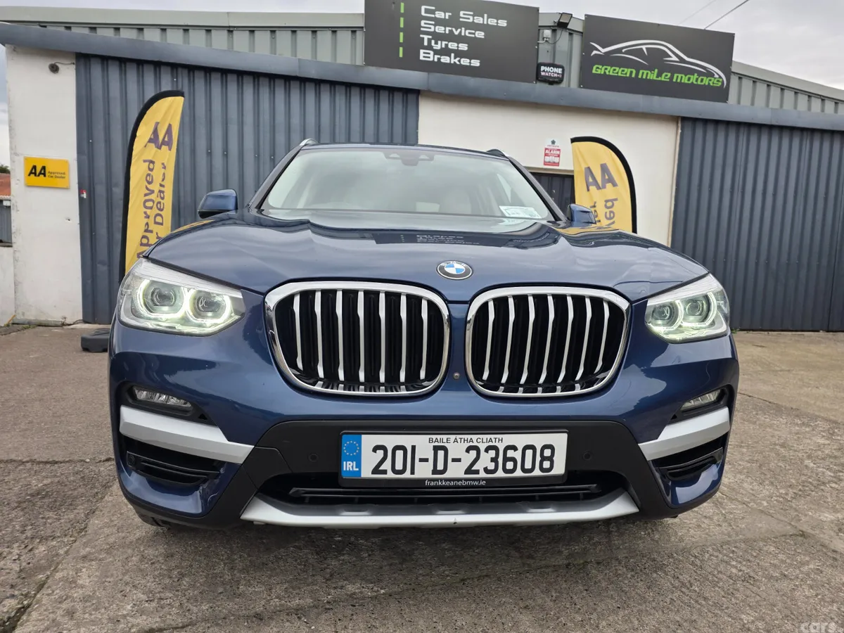 BMW X3 SUV, Petrol Plug-in Hybrid, 2020, Blue