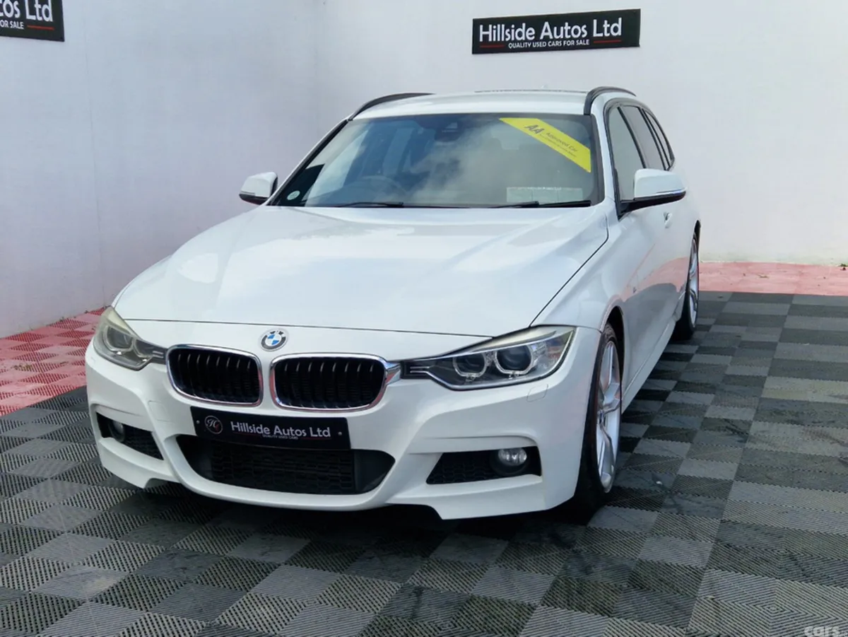 BMW 3-Series Estate, Diesel, 2014, White