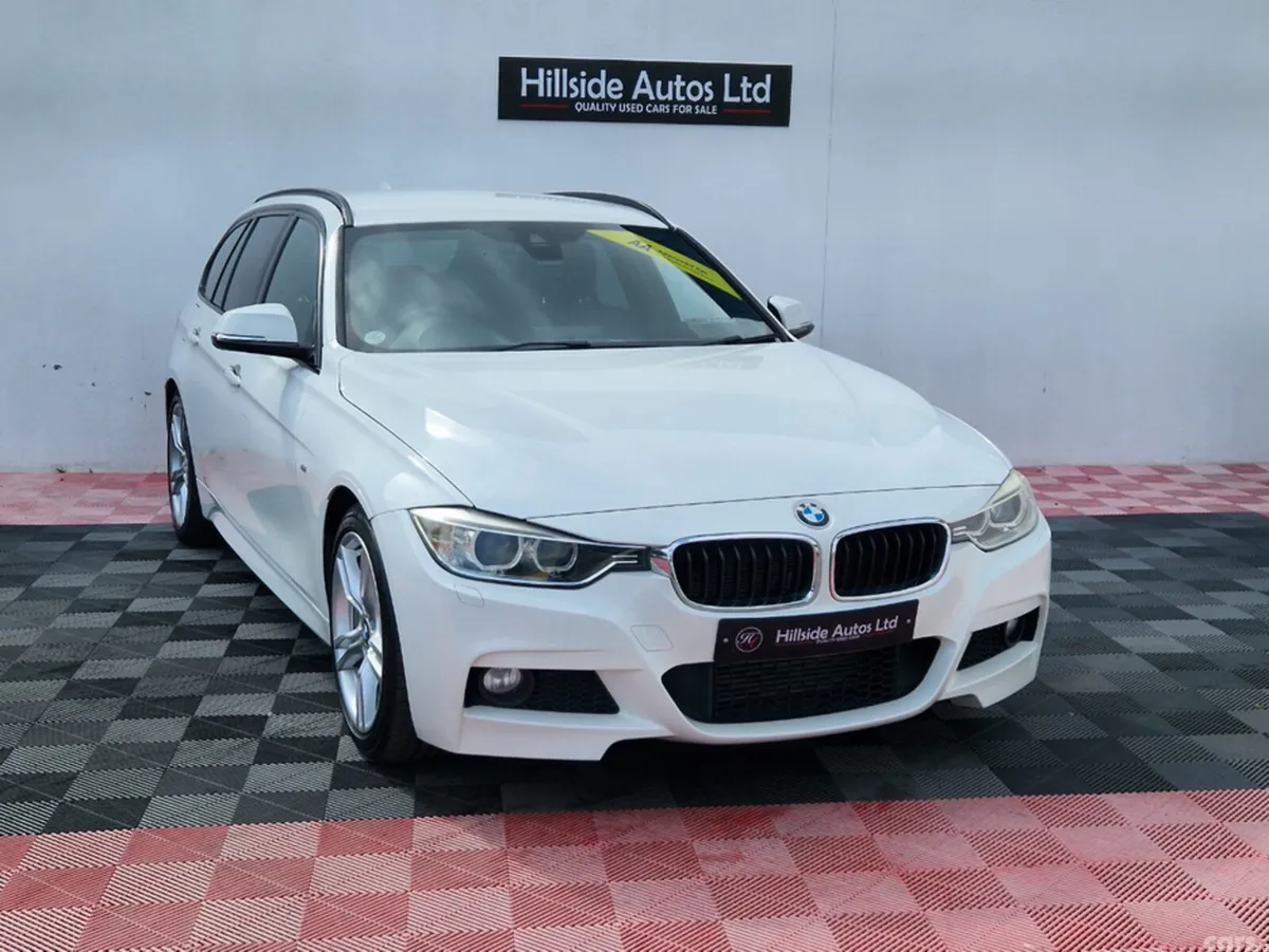 BMW 3-Series Estate, Diesel, 2014, White