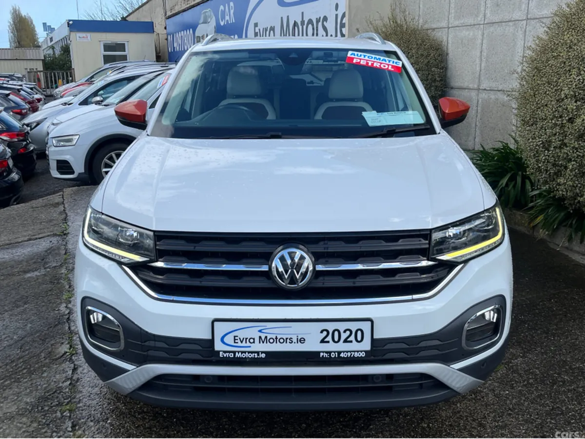 Volkswagen T-Cross SUV, Petrol, 2020, White