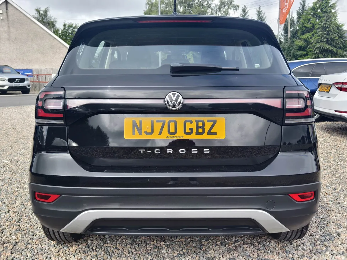 Volkswagen T-Cross SUV, Petrol, 2020, Black