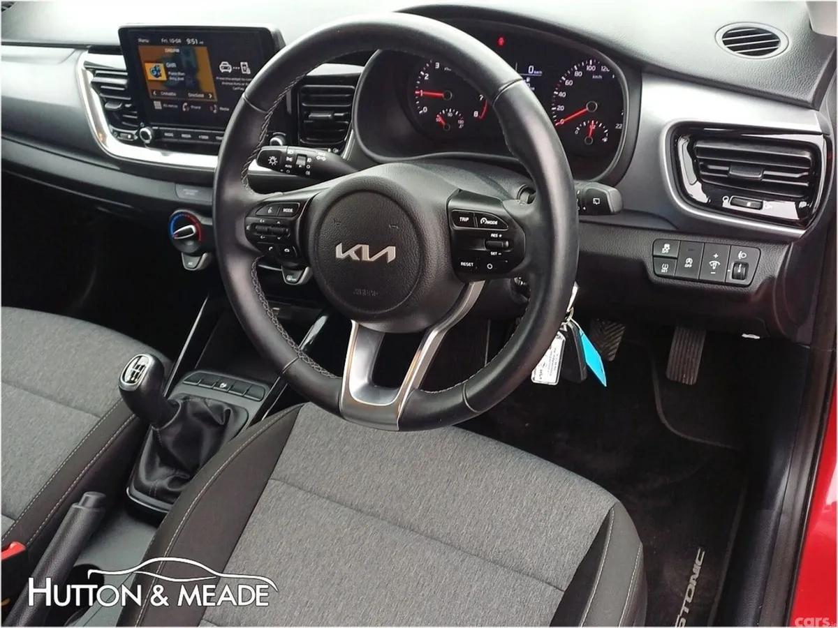 Kia Stonic Hatchback, Petrol, 2023, Red