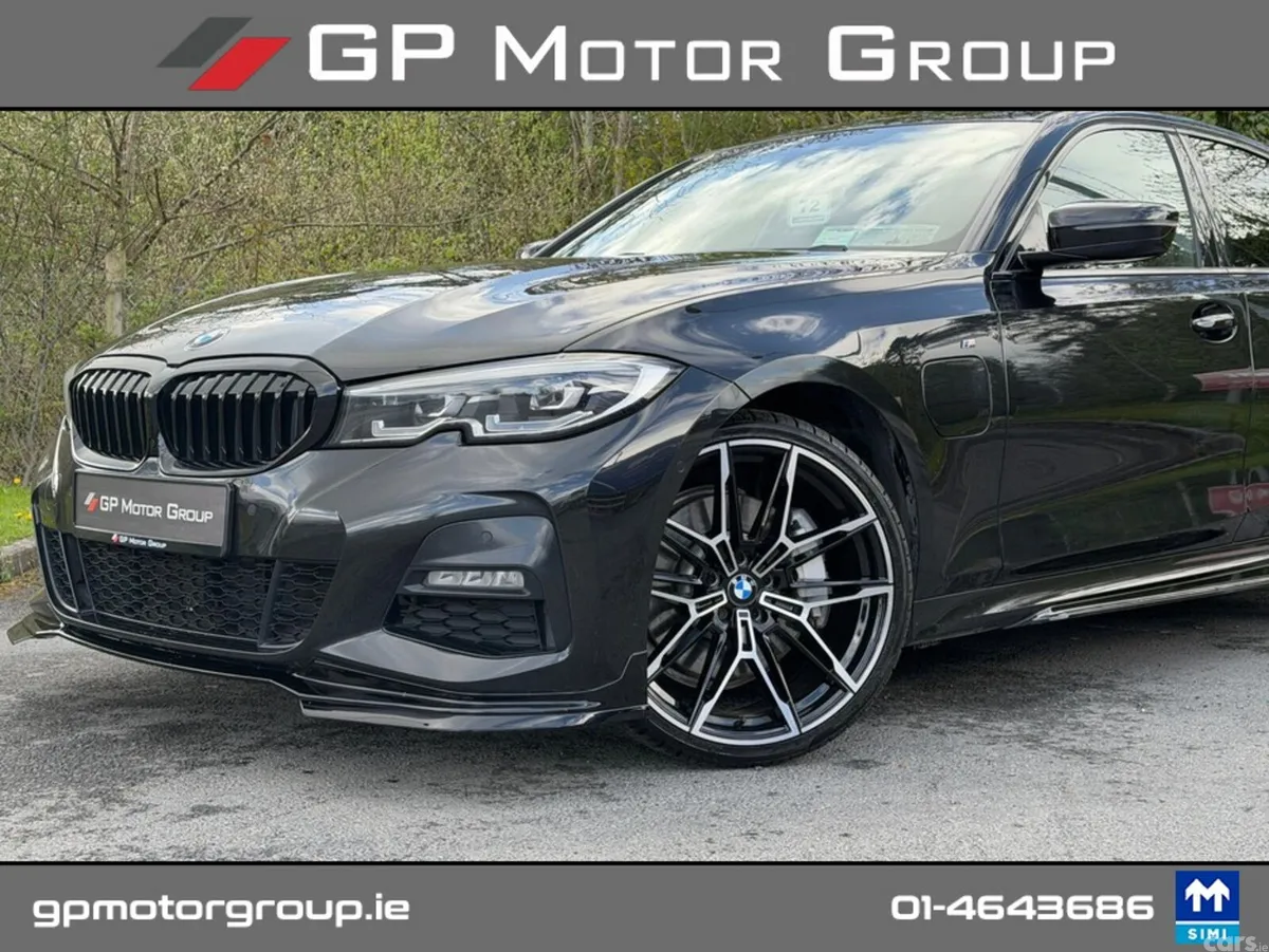 BMW 3-Series Saloon, Petrol Plug-in Hybrid, 2021, Black