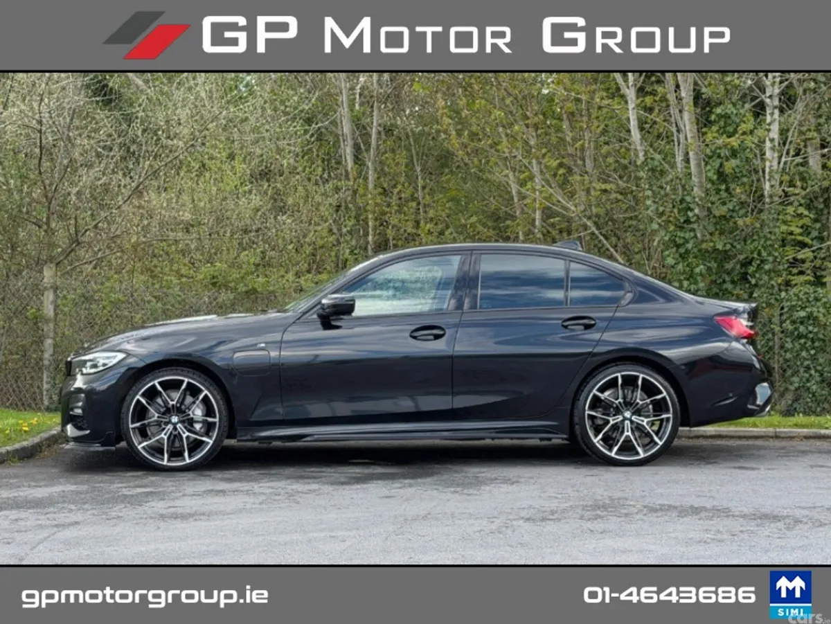 BMW 3-Series Saloon, Petrol Plug-in Hybrid, 2021, Black