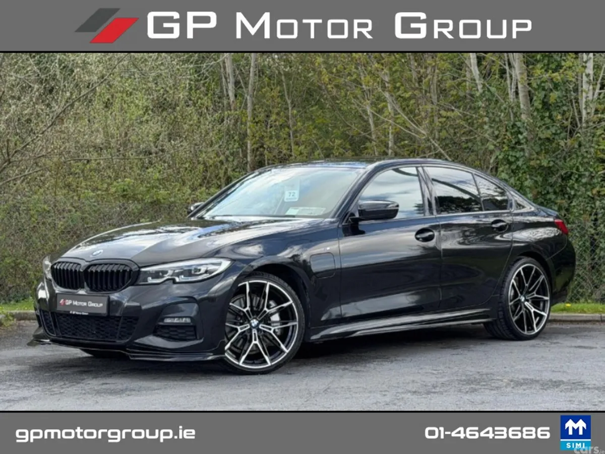 BMW 3-Series Saloon, Petrol Plug-in Hybrid, 2021, Black
