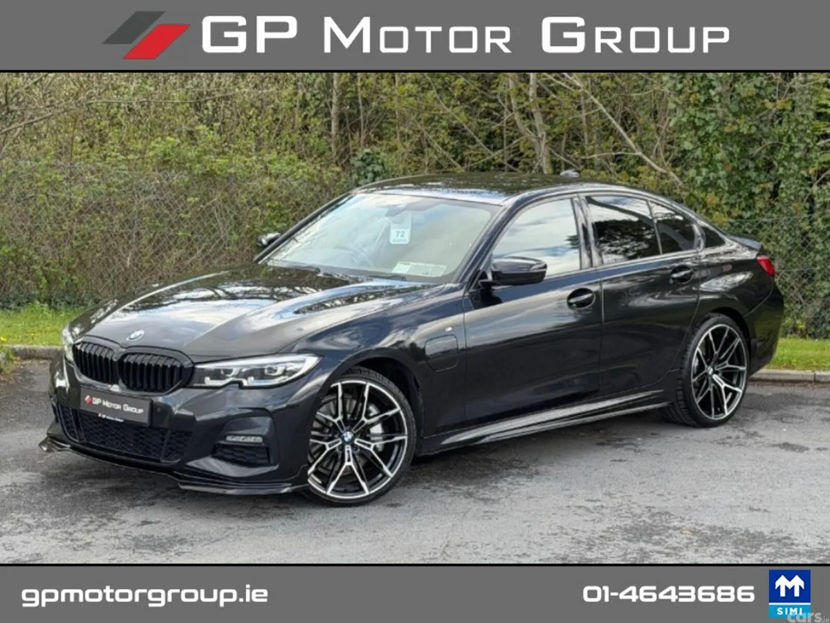 BMW 3-Series Saloon, Petrol Plug-in Hybrid, 2021, Black