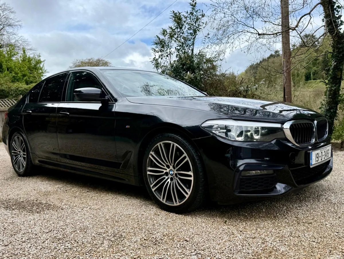 BMW 5-Series Saloon, Diesel, 2019, Black