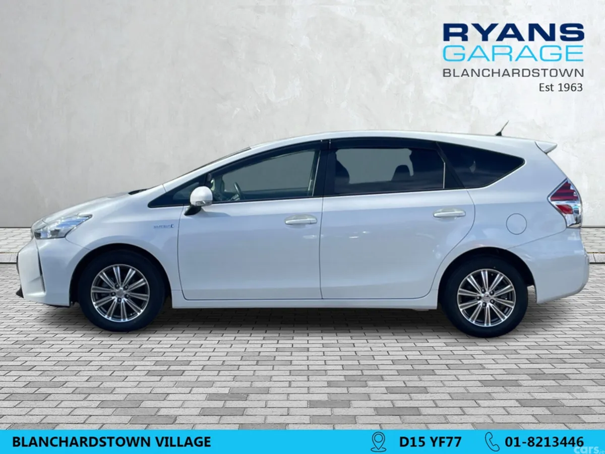 Toyota Prius MPV, Petrol Hybrid, 2019, White
