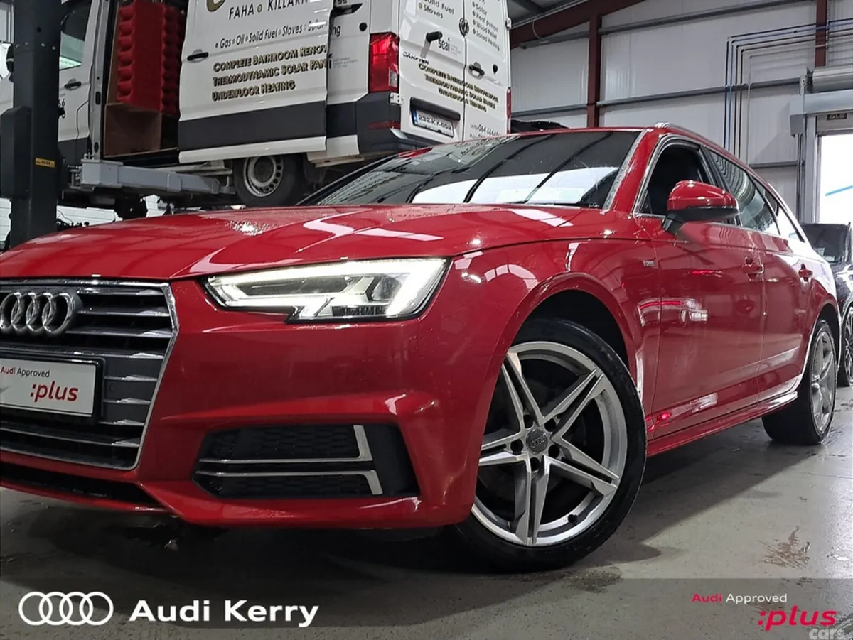 Audi A4 Estate, Diesel, 2017, Red