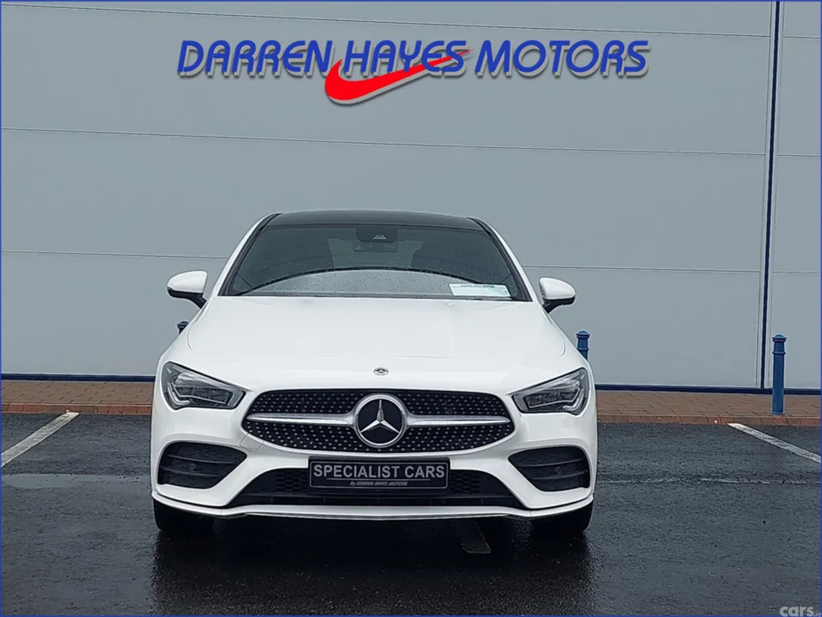 Mercedes-Benz CLA Coupe, Petrol Hybrid, 2022, White