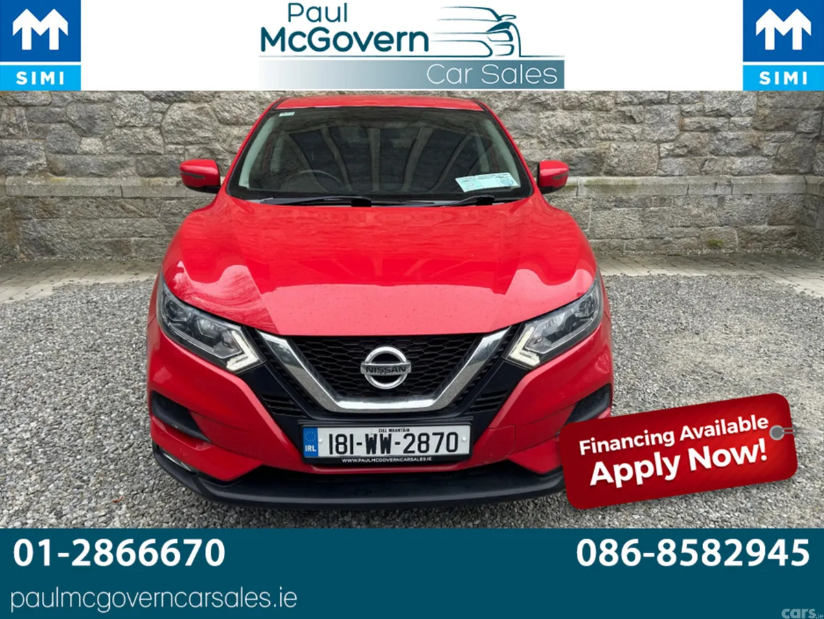 Nissan Qashqai MPV, Diesel, 2018, Red