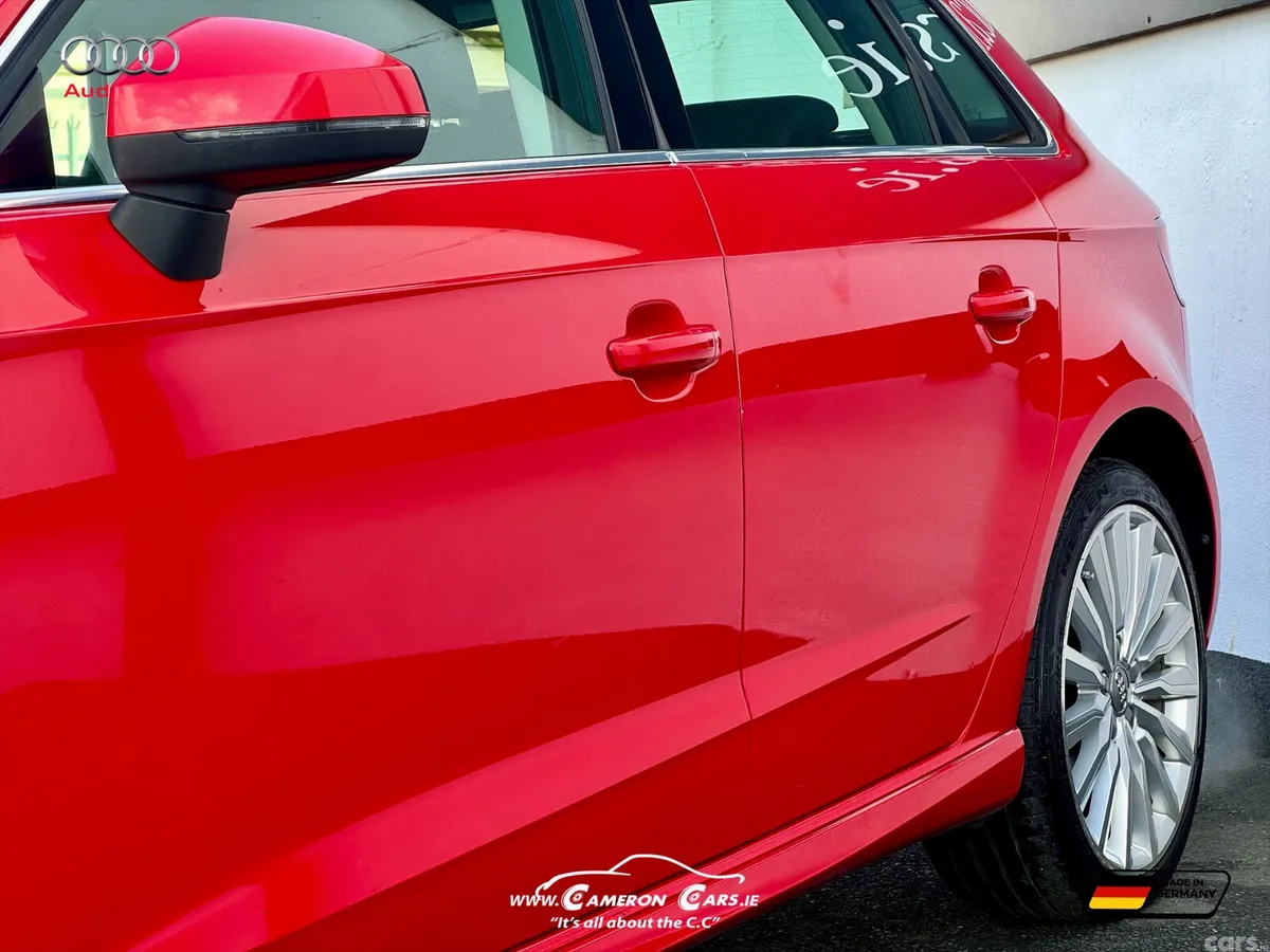 Audi A3 Hatchback, Petrol, 2014, Red