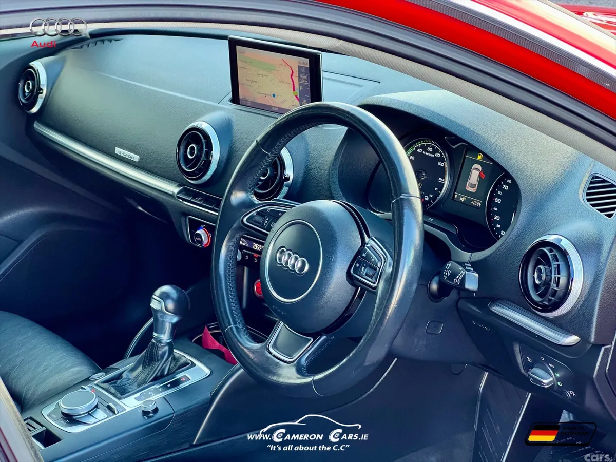 Audi A3 Hatchback, Petrol, 2014, Red