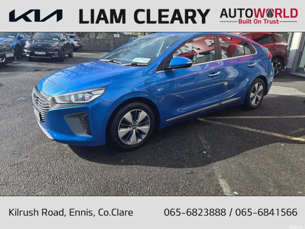 Hyundai IONIQ Hatchback, Petrol Hybrid, 2017, Blue