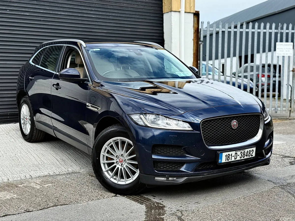 Jaguar F-Pace SUV, Diesel, 2018, Blue
