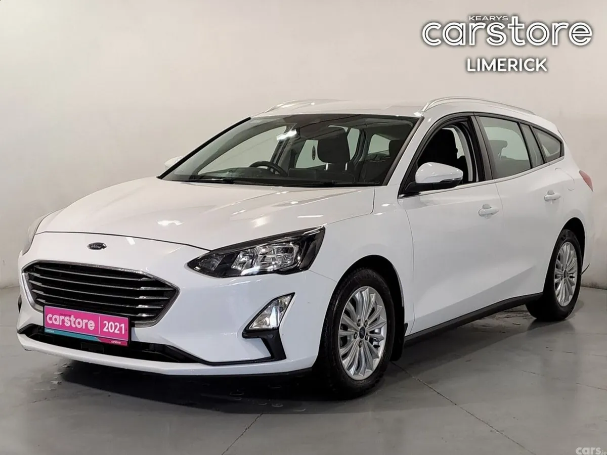 Ford Focus Estate, Petrol Hybrid, 2021, White