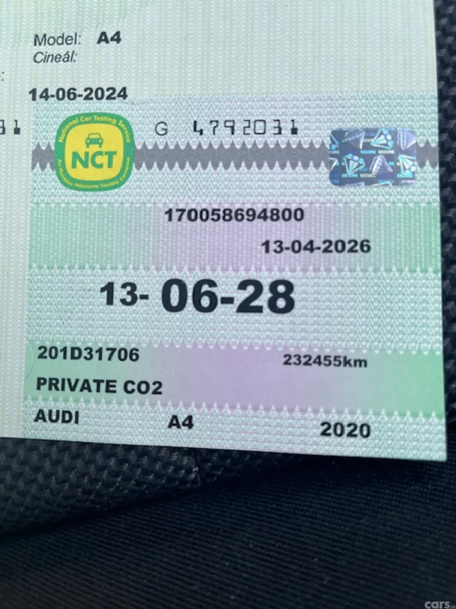 Audi A4 Saloon, Diesel, 2020, Blue