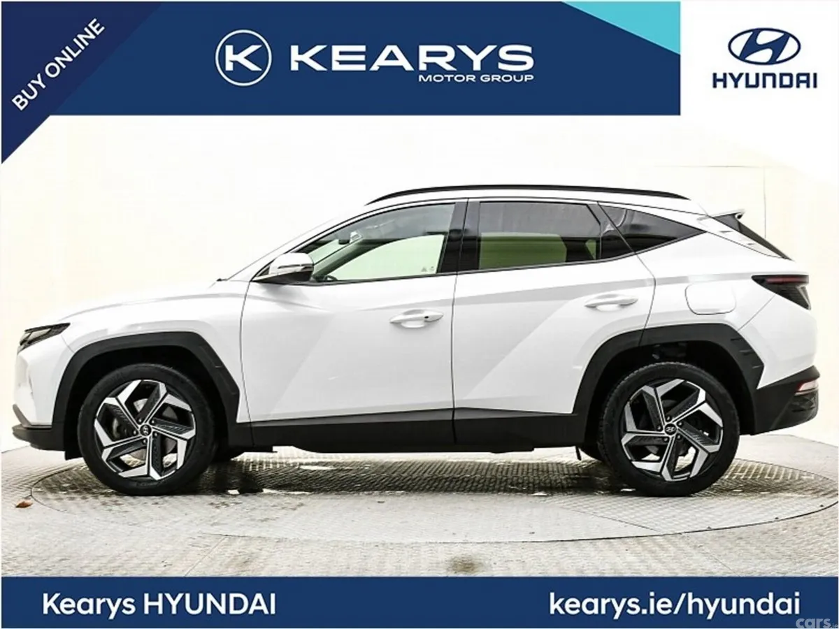 Hyundai Tucson SUV, Petrol Hybrid, 2024, White