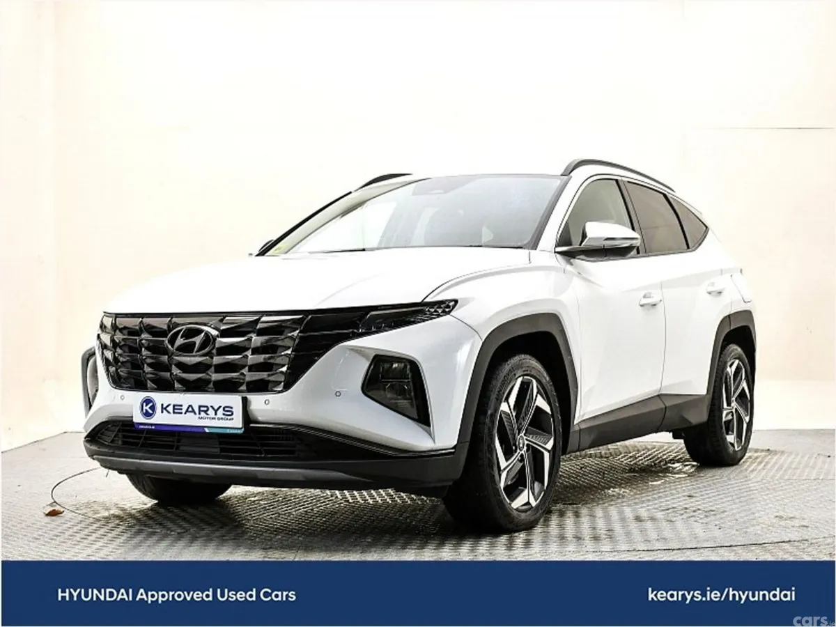 Hyundai Tucson SUV, Petrol Hybrid, 2024, White