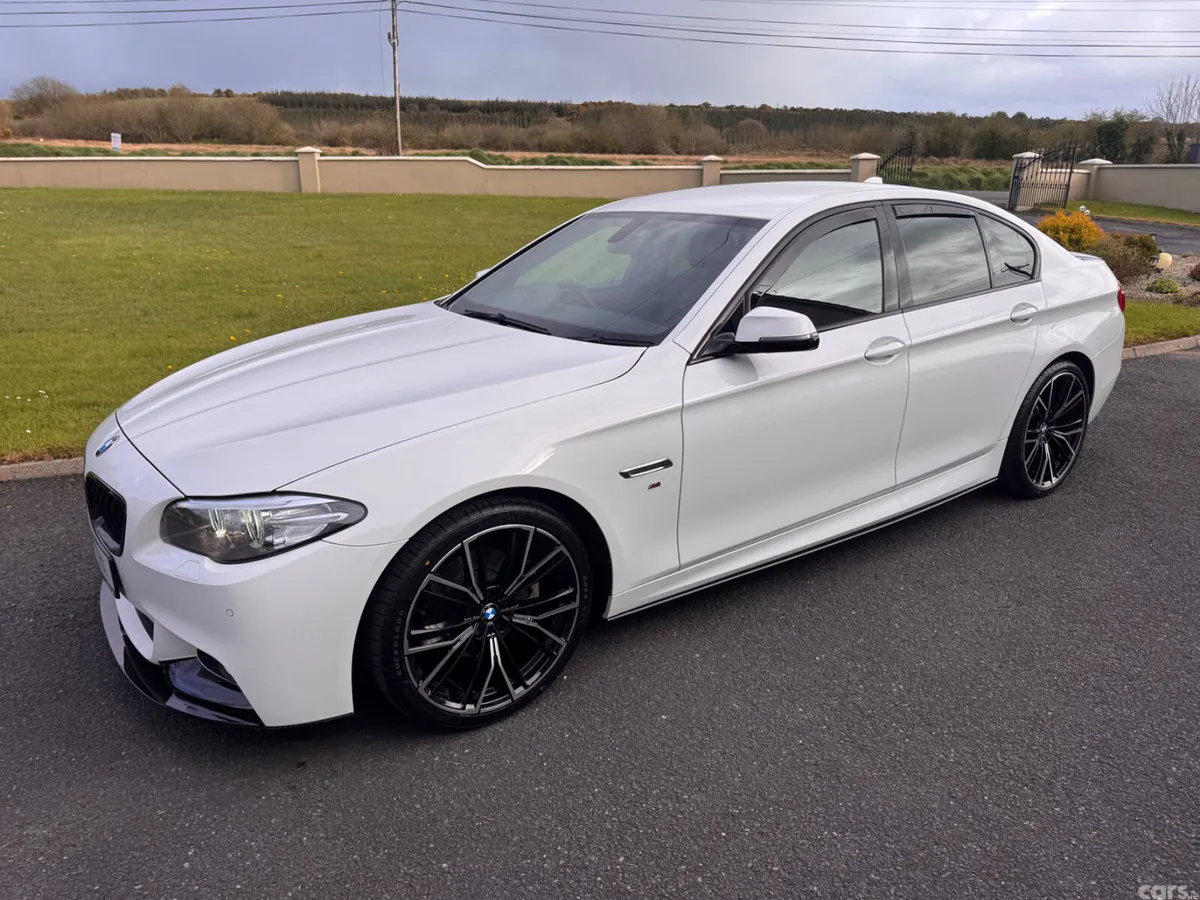 BMW 5-Series Saloon, Diesel, 2016, White