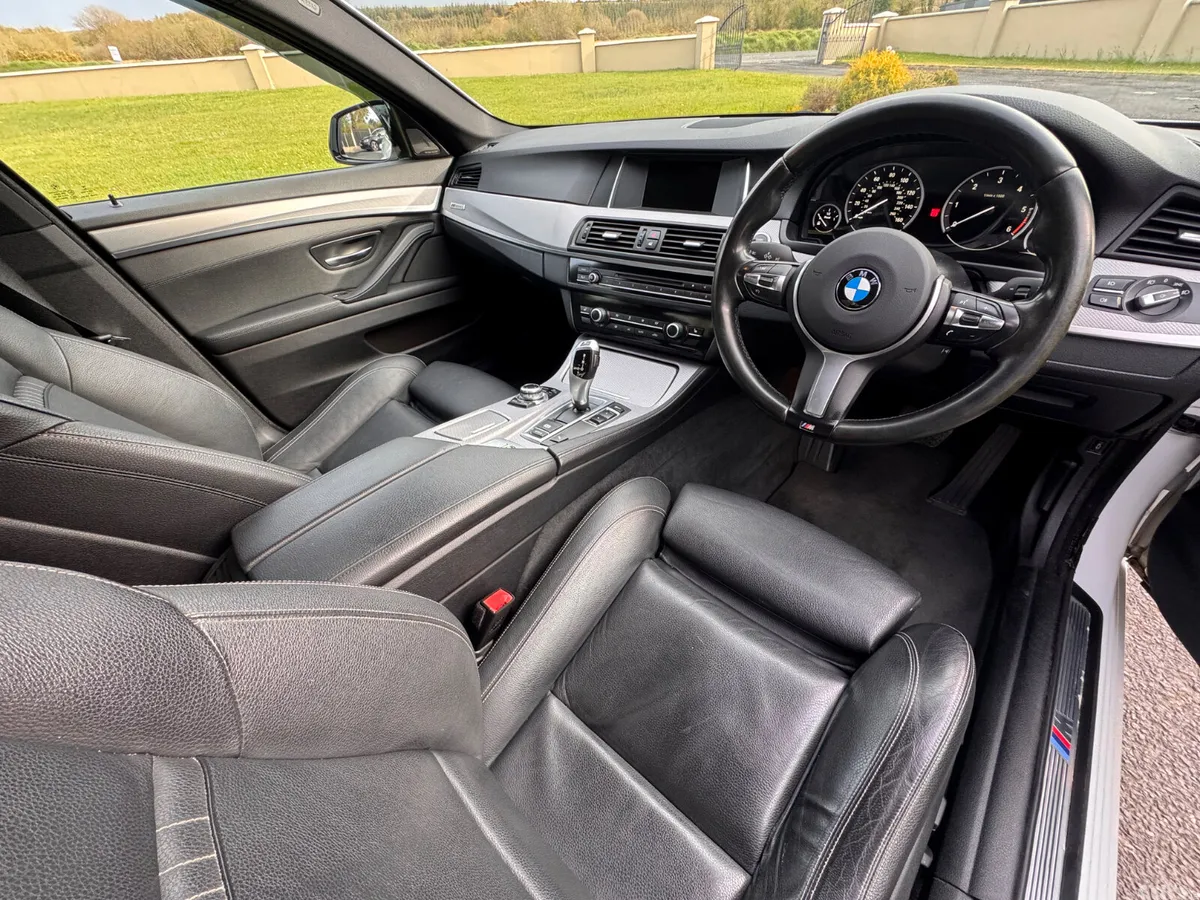 BMW 5-Series Saloon, Diesel, 2016, White