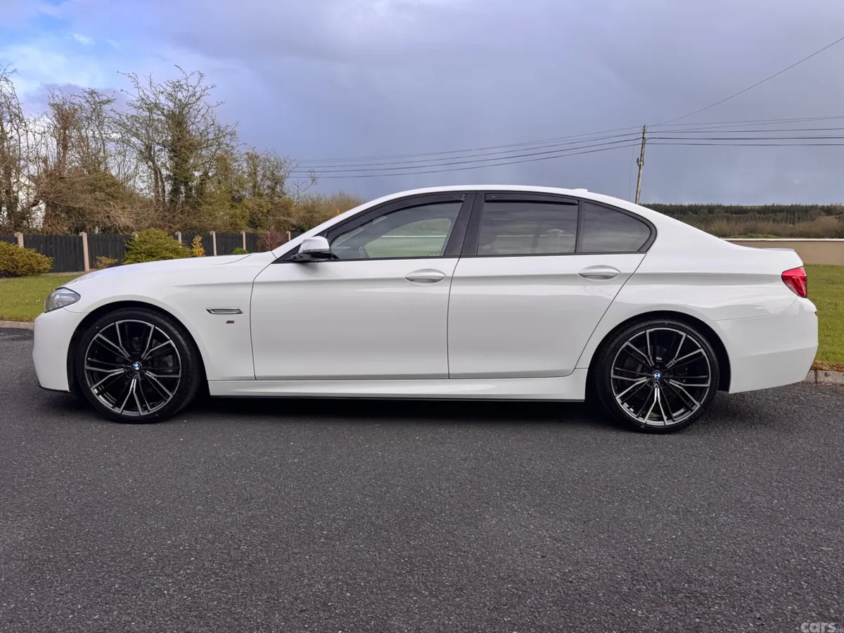 BMW 5-Series Saloon, Diesel, 2016, White